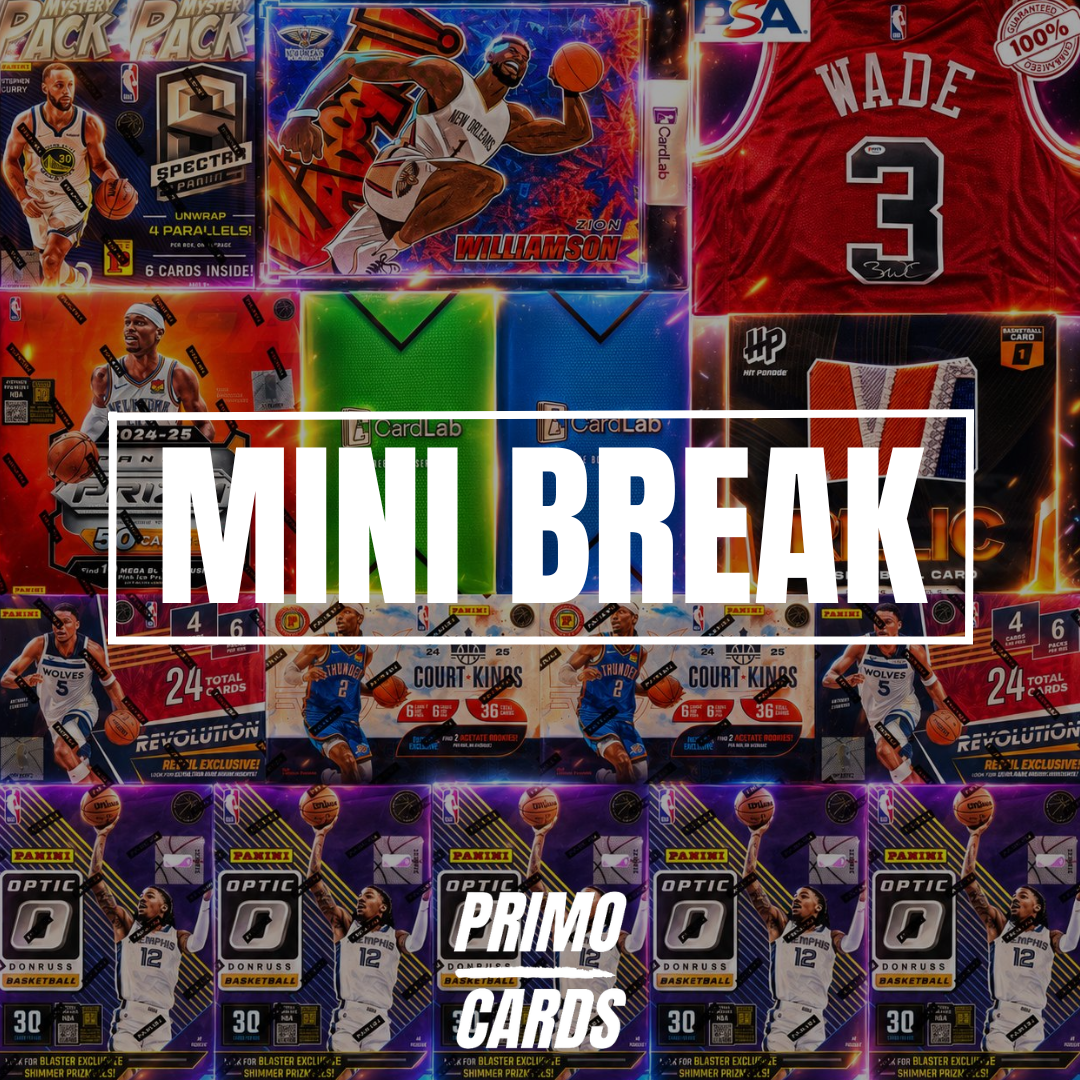 THE KABOOM MINI!! - THE THREE HEADED GOAT!! DOWNTOWN, KABOOM AND BLANK SLATE CHASING FROM BLASTERS!! GUARANTEED ZION KABOOM AND BULLS WADE SIGNED JERSEY!! - 30 SPOT RANDOM (6914)