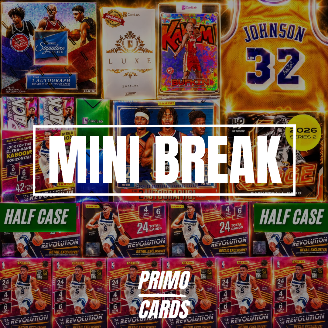 DISCOUNTED KABOOM MINI!! - THE QUAD KABOOM!! FRIDAY FUN BREAKING TODAY!! GUARANTEED ROOKIE KABOOM!! HUGE REVOLUTIONS HALF CASE & SIGNATURE SERIES KABOOM HUNTING!! GUARANTEED MAGIC AUTO JERSEY!! - 30 SPOT RANDOM (6938)