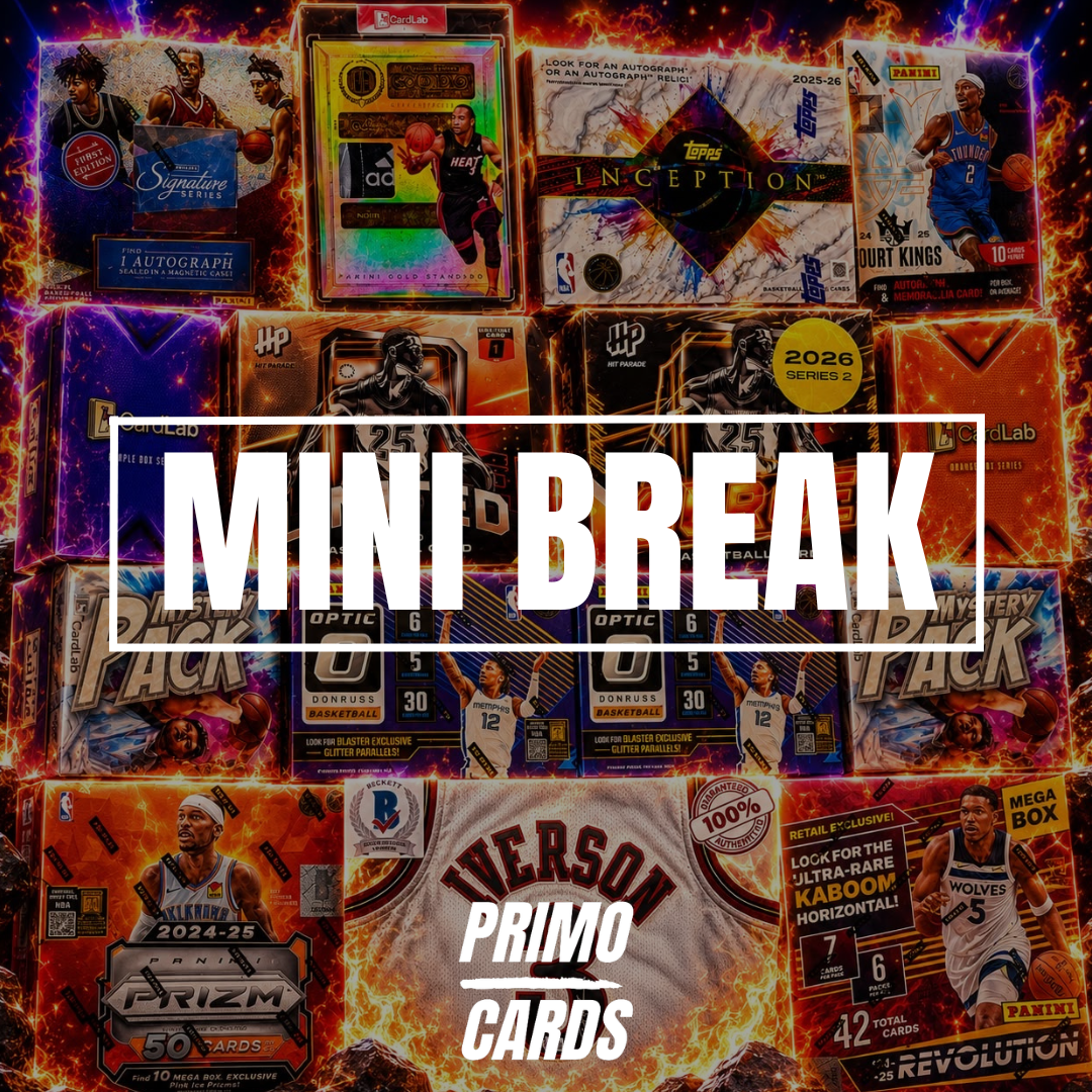 RELEASE DAY MINI - WADE AND AI INCEPTION - TOPPS INCEPTION REPLEASE DAY WITH GUARANTEED AI JERSEY + D-WADE GOLD ADIDAS PATCH - CASE HIT HUNTING WITH PLENTY OF REPACKS AND BOXES - 30 SPOT RANDOM (6970)