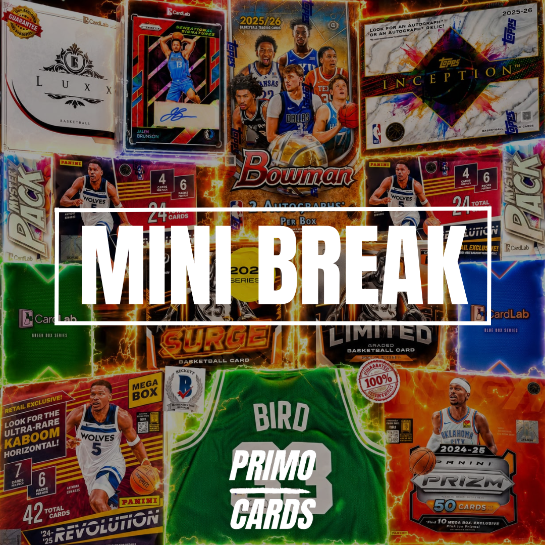 DISCOUNTED ROOKIE BRUNSON MINI!! - THE EAST COAST KILLERS!!! GUARANTEED ROOKIE JALEN BRUNSON AUTOGRAPH!! HUGE LARRY BIRD SIGNED JERSEY!! BRAND NEW RELEASE INCEPTION & TOPPS BOWMANS ROOKIE HUNTING!! - 30 SPOT RANDOM (6974)