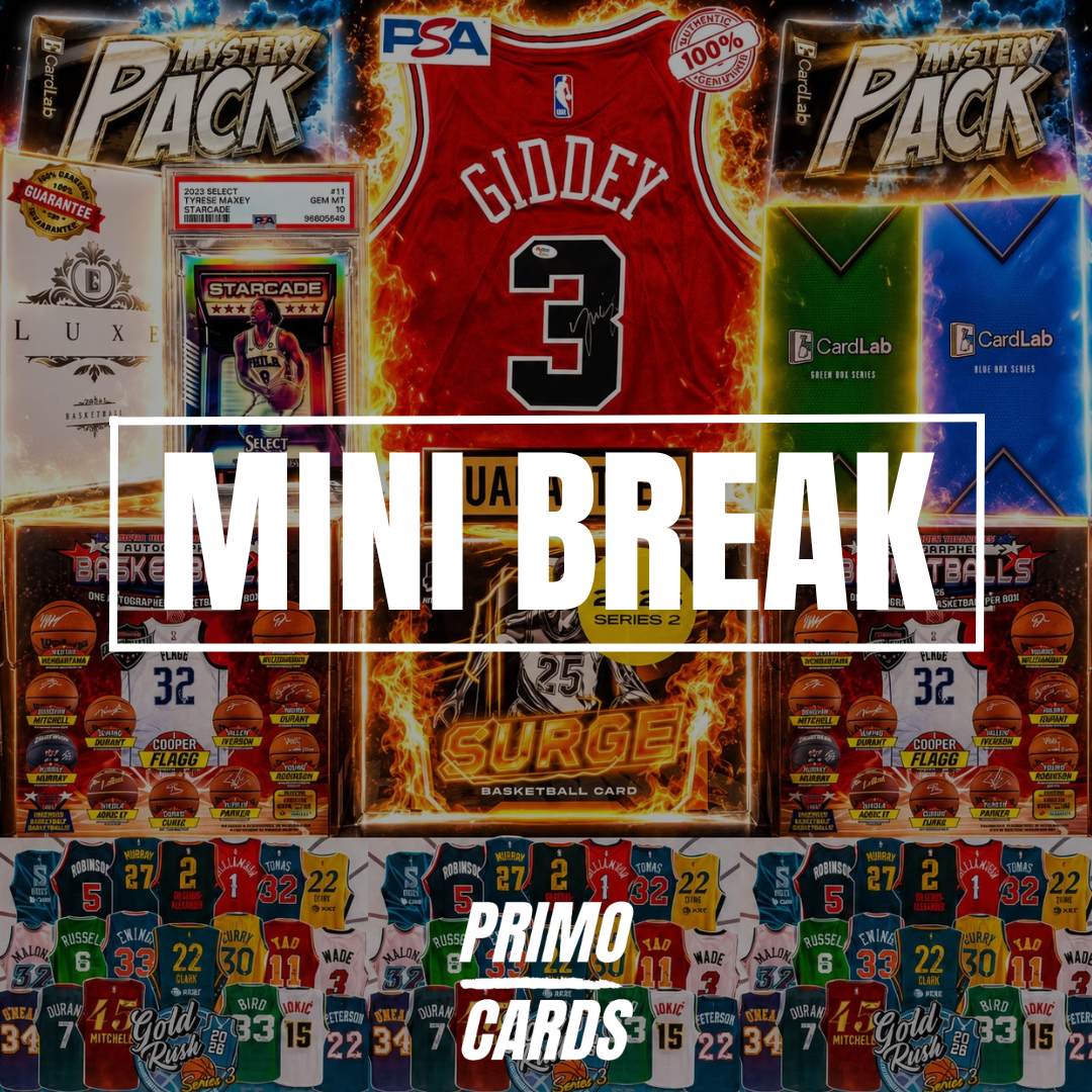 50/50 MERCH MINI!! - THE MERCH STARCADE!!! GUARANTEED GIDDEY BULLS NIKE AUTOGRAPHED JERSEY & MAXEY SSP!! HUGE NEW GOLD RUSH JERSEY HALF CASE & TRISTAR BALLS!! - 30 SPOT RANDOM (6989)