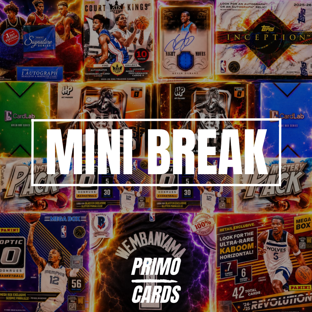 THE SLIM REAPER MINI!! - THE SLENDER BENDER BROTHERS!!! GUARANTEED WEMBY AUTO JERSEY & 2013 KD PATCH AUTO!! HUGE INCEPTION HUNTING & BLANK SLATE PLUS KABOOM CHASE!! - 30 SPOT RANDOM (7001)