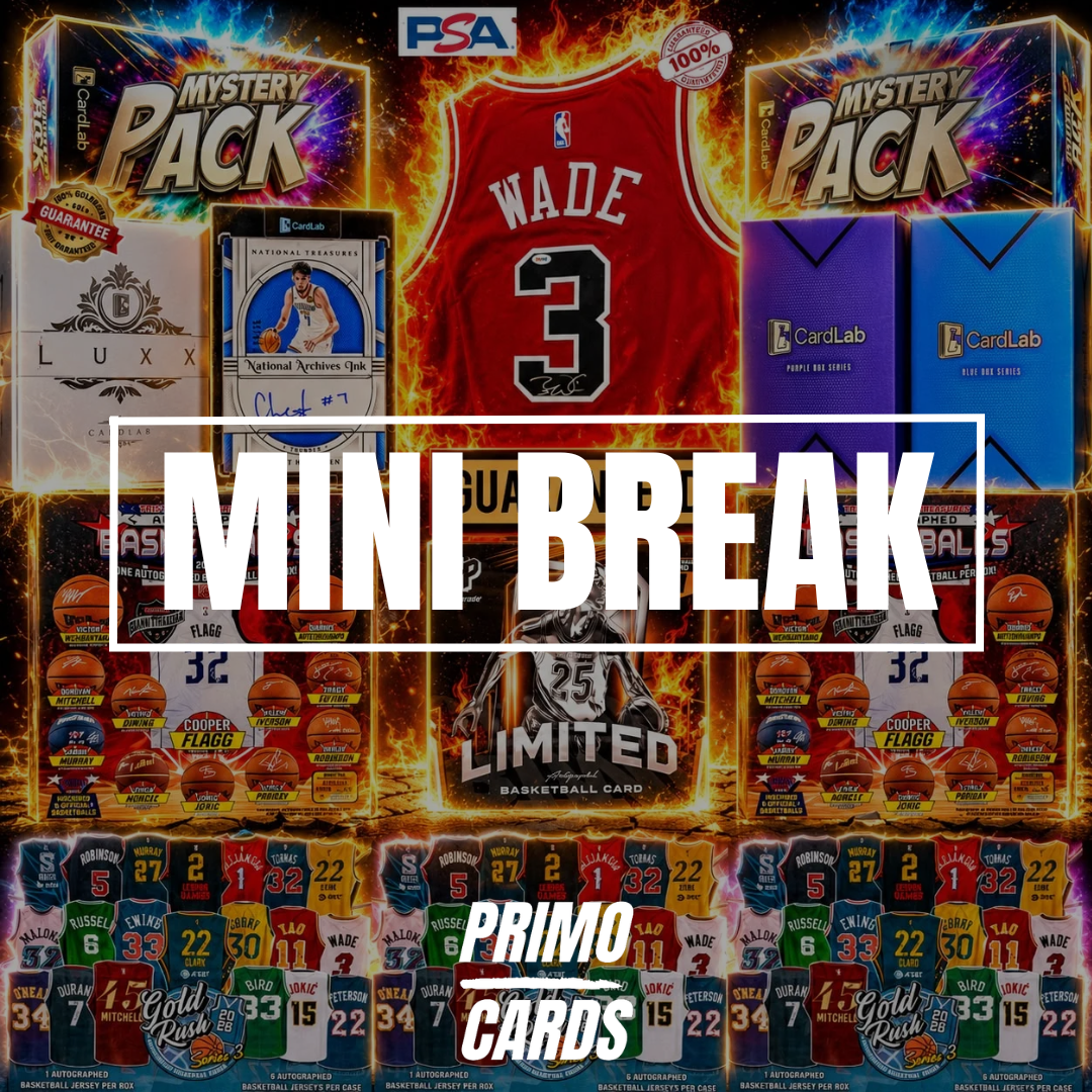 50/50 FLASH MINI!! - DWADE VS CHET MERCH SHOWDOWN!! GUARANTEED CHET NT AUTO AND BULLS WADE JERSEY!! CHASING HARPER, BRUNSON & KON ROOKIE AUTOS AND HUGE MERCH HITS!! - 30 SPOT RANDOM (7003)