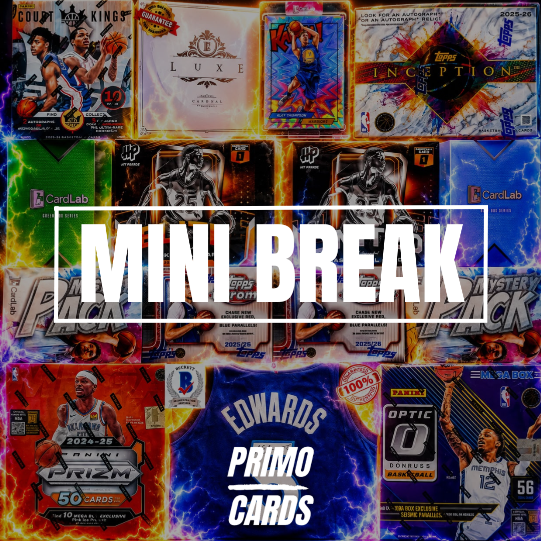 KABOOM MINI - SPLASH MOUNTAIN KABOOM - KING KLAY CASE HIT PLUS ANTMAN AUTO JERSEY WITH NEW COURT KINGS AND INCEPTION PLUS MUCH MORE - 30 SPOT RANDOM (7009)