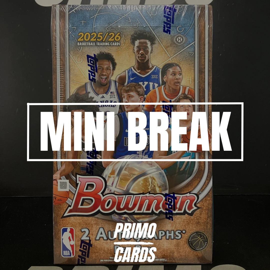 THE AJ MINI!! - 2025/26 BOWMAN CHROME HOBBY BOX!! HUGE PRODUCT CHASING ROOKIE AUTOS FROM FLAGG, HARPER AND #1 PICK AJ DYBANTSA!! 2 AUTOS INBOUND!! - 10 SPOT RANDOM (7019)