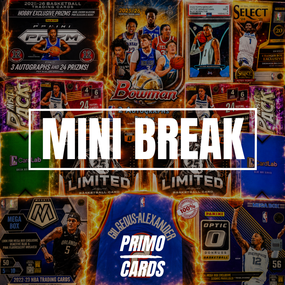 THE WEMBY MINI!! - BREAKING TODAY - THE WEST COAST WEAPONS!! SHAI VS WEMBY!! GUARANTEED WEMBY ROOKIE MERCURY/75 PSA 9 & SGA AUTO JERSEY!! HUNTING FLAGG AUTOS & HUGE COLOURBLASTS!!! - 30 SPOT RANDOM (7043)