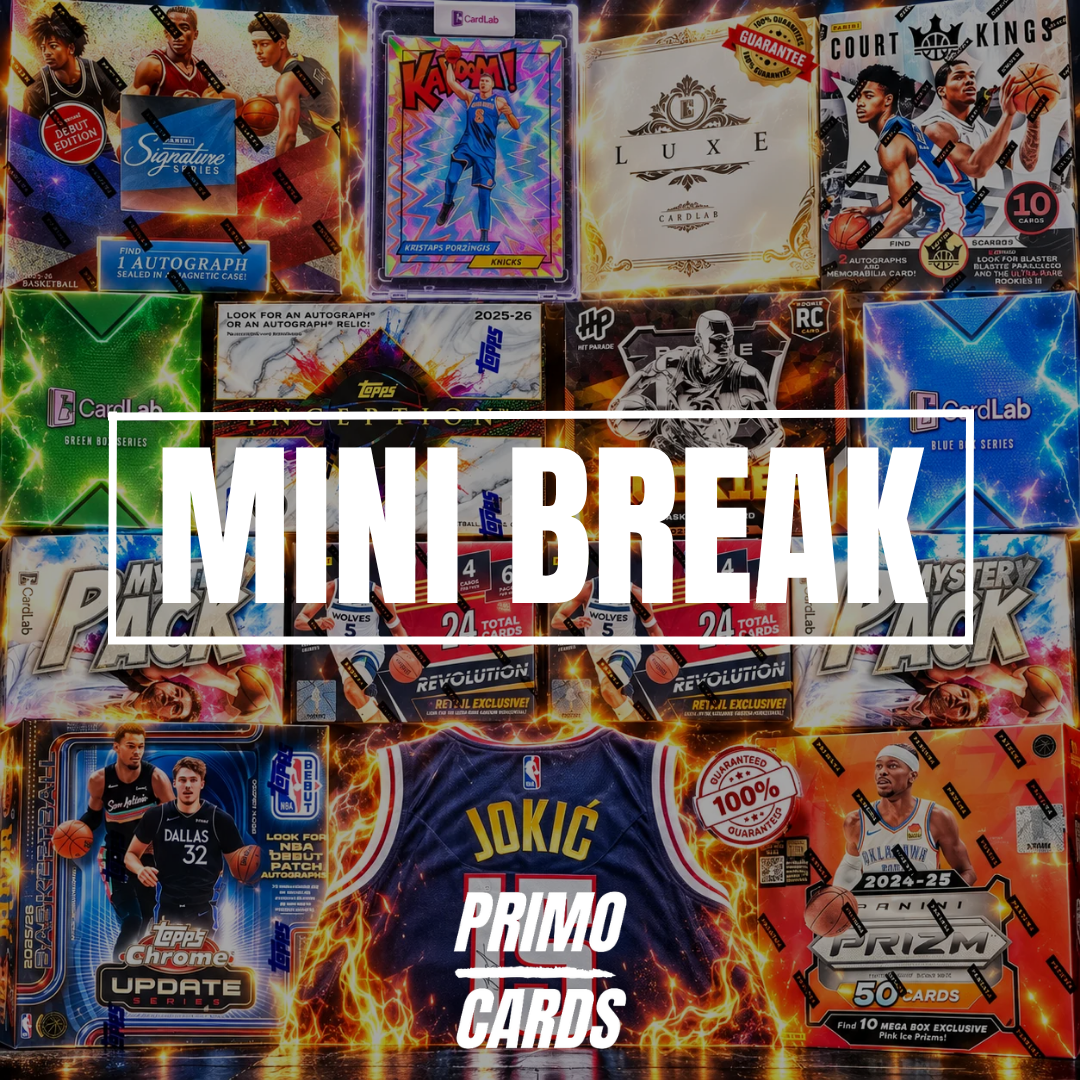 THE JOKER'S MINI!! - THE EUROPEAN TAKEOVER!! GUARANTEED PORZINGIS KABOOM AND JOKIC SIGNED JERSEY!! HUNTING MORE KABOOMS FROM PANINI AND FLAGG ROOKIES!! - 30 SPOT RANDOM (7100)