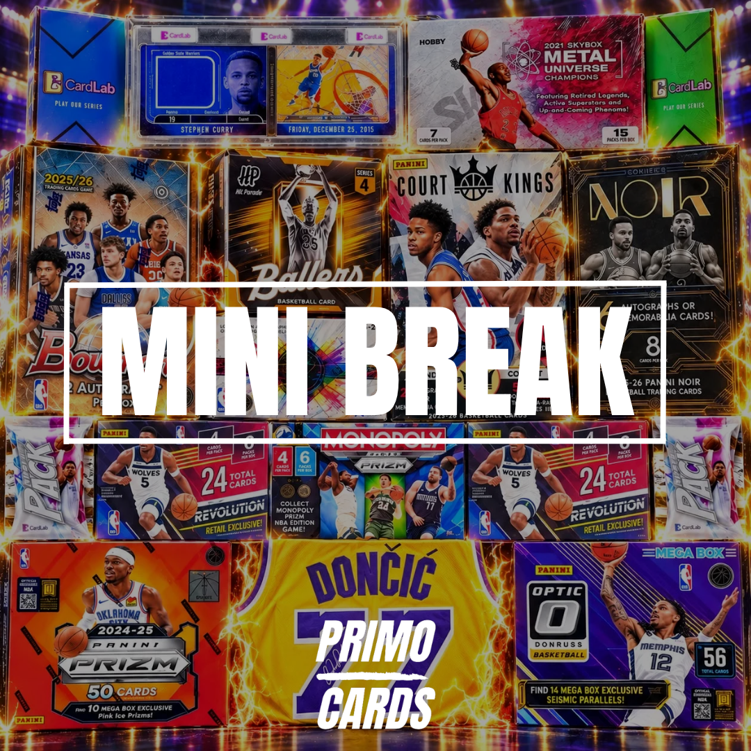 THE CHEF'S MINI!! - PRIMO'S GRAND FINAL FEVER!! GUARANTEED STEPH BOOKLET AND LAKERS LUKA JERSEY!! BRAND NEW PRODUCT GALORE CHASING FLAGG, VJ AND MORE!! - 30 SPOT RANDOM (7151)