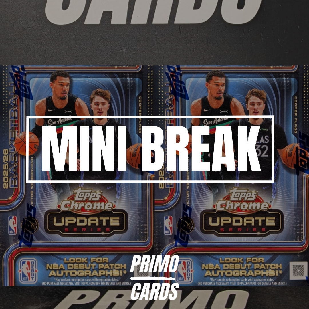 LEBRON VS STEPH MINI!! - THE DOUBLE UPDATE!! 2025/26 TOPPS CHROME UPDATE BLASTERS!! FRESH BLASTERS HUNTING FLAGG, WEMBY, LEBRON AND MANY INSANE ROOKIES!! - PICK YOUR TEAM (7164)