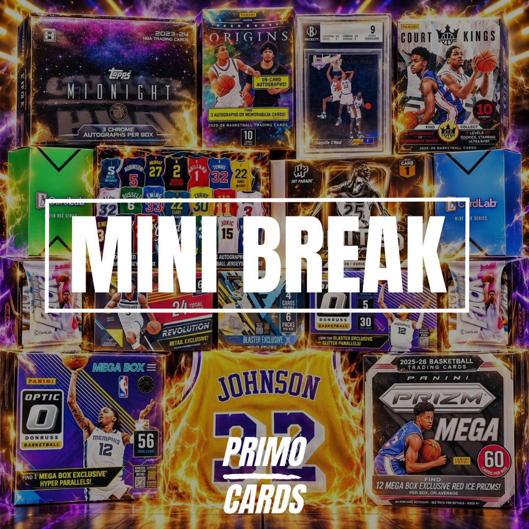 THE FINAL MINI!! - BREAKING TONIGHT!!! MAGIC AND SHAQ CHAMPION DUO MIX!!! - GUARANTEED SHAQ ROOKIE BGS 9 & MAGIC SIGNED JERSEY!! ALSO HUNTING BOOKLETS WEMBY ROOKIE AUTOS & MORE!!! - 30 SPOT RANDOM (7178)
