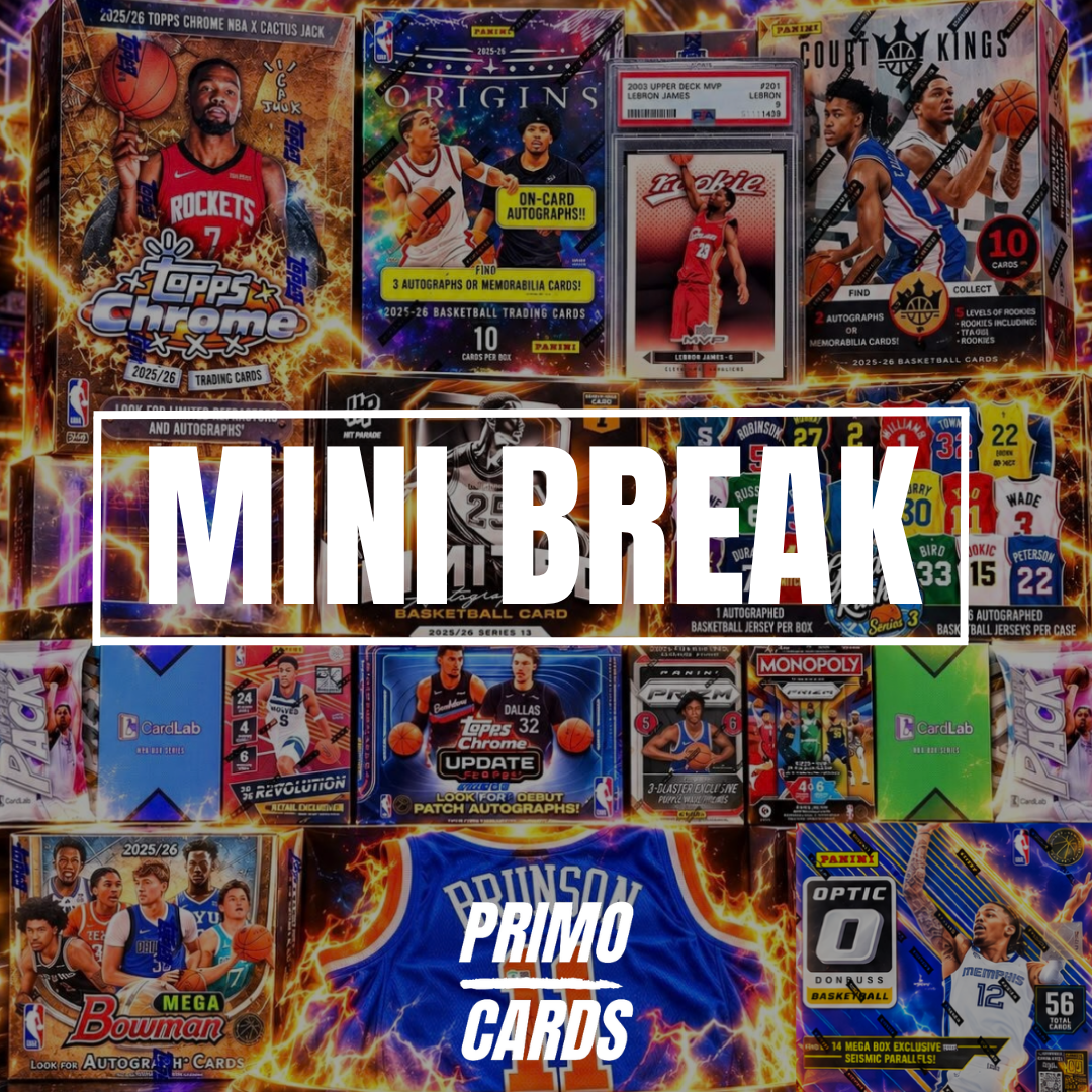 ROOKIE BRON MINI!! - THE KING & THE CAPTAIN!! GUARANTEED LEBRON JAMES 2003 ROOKIE PSA 9 & JALEN BRUNSON SIGNED JERSEY!! TOPPS CHROME CACTUS JACK, ORIGINS & COURT KINGS HUNTING!! - 30 SPOT RANDOM (7185)