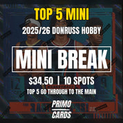 TOP 5 MINI 7212 Donruss Hobby