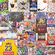 LABOUR DAY LEBRON & LUKA SUPER!! GUARANTEED LEBRON JAMES AUTOGRAPHED JERSEY & LUKA ROOKIE AUTO!! BRAND NEW RELEASE TOPPS PRODUCT & HUGE ROOKIES CHASES!! INSANE 34 BOX BASH!! - 30 SPOT RANDOM (6611)