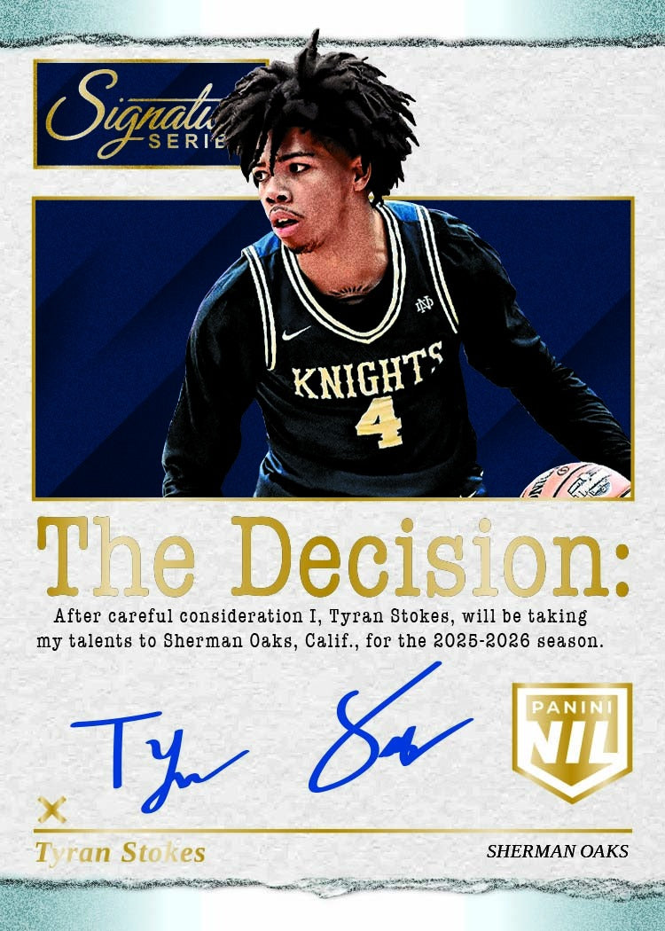 2025/26 Panini Signature Series Basketball Hobby Box - Private NBA Break