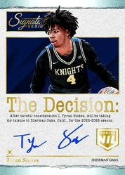 2025/26 Panini Signature Series Basketball Hobby Box - Private NBA Break