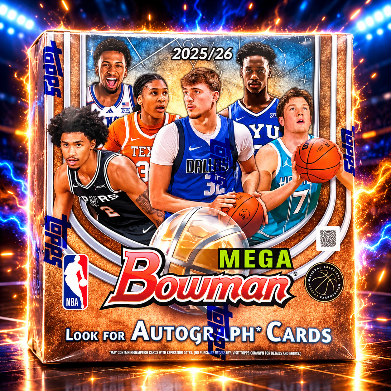 2025/26 Bowman Basketball Mega Box - Private NBA Break