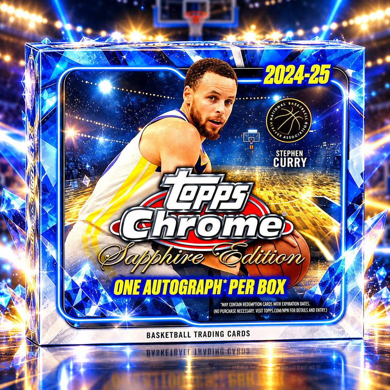 25 Topps Chrome Basketball Sapphire Box - Private NBA Break