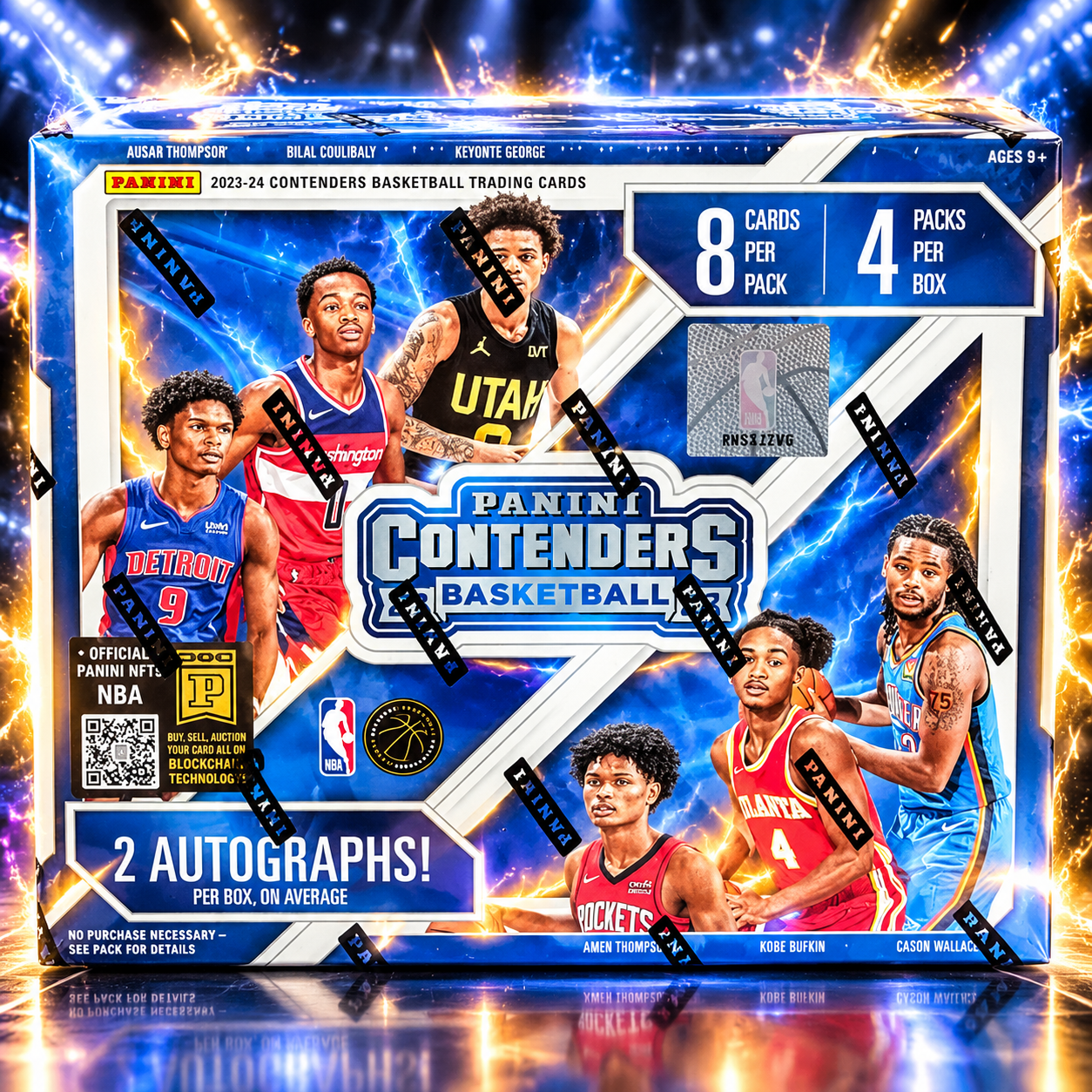 2023/24 Panini Contenders Basketball Hobby Box - Private NBA Break
