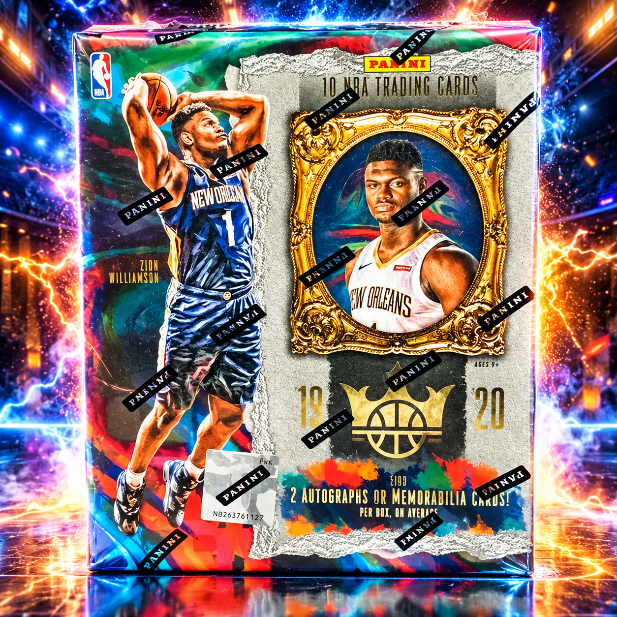 20 Panini Court Kings Basketball Hobby Box - Private NBA Break