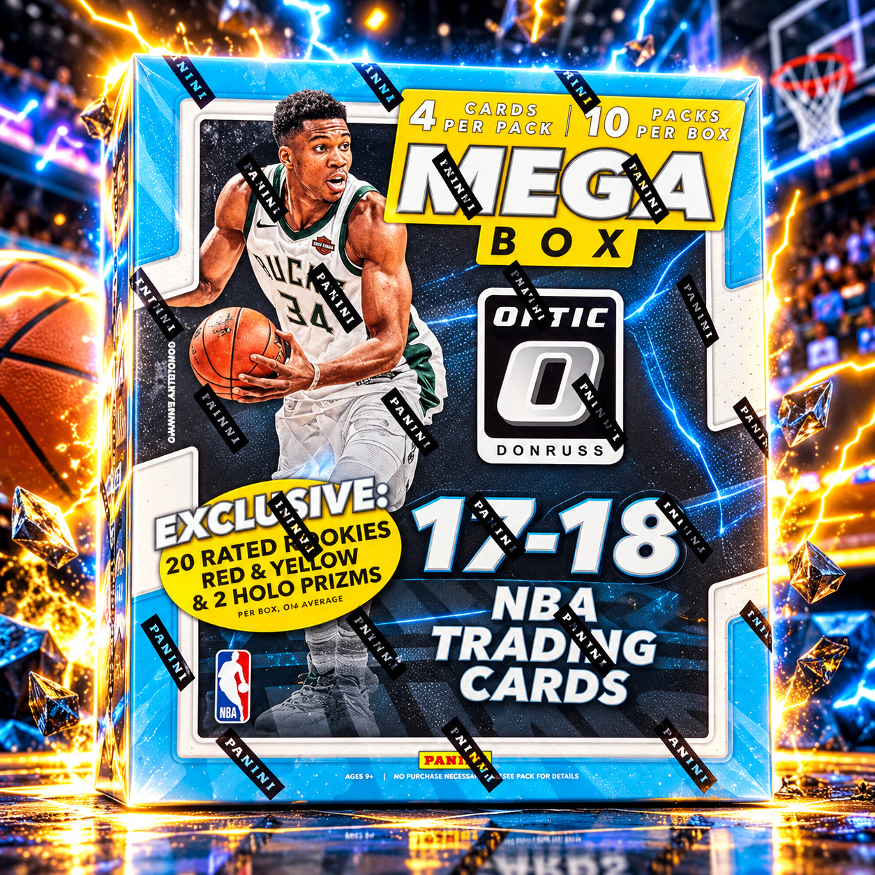 18 Panini Donruss Optic Basketball Mega Box - Private NBA Break