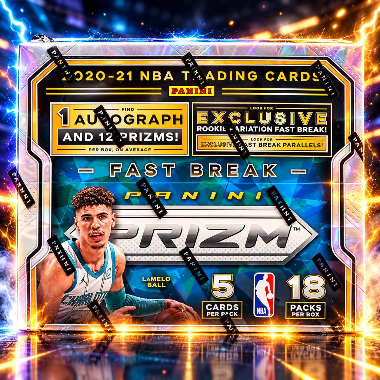 21 Panini Prizm Basketball Fast Break Box - Private NBA Break