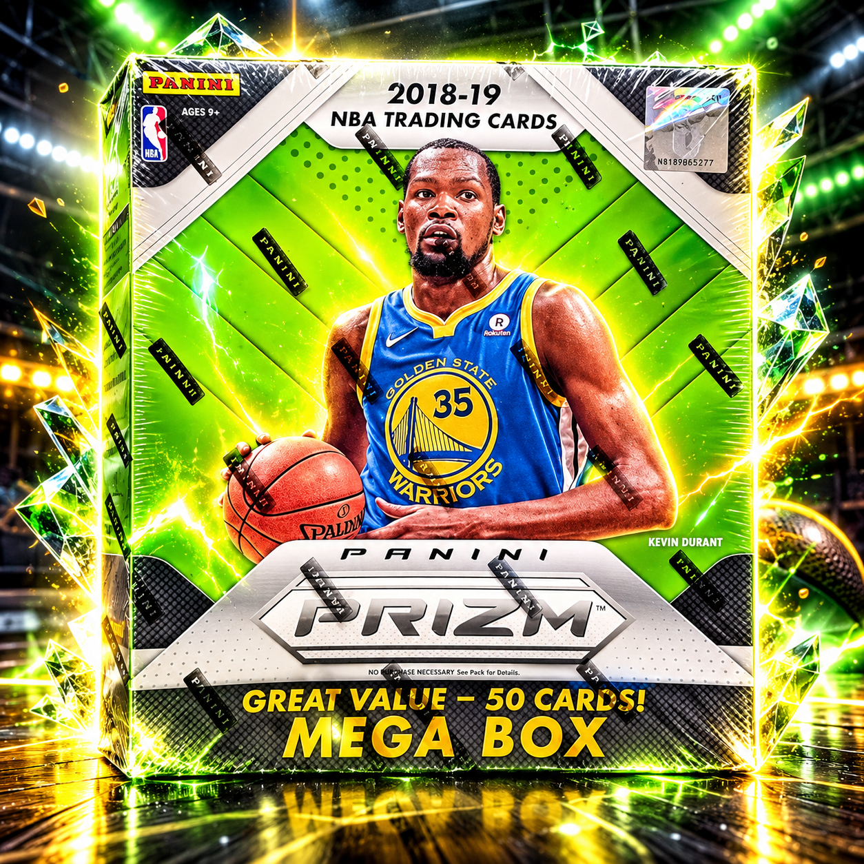 2018/19 Panini Prizm Basketball 10 Pack Mega Box - Private NBA Break