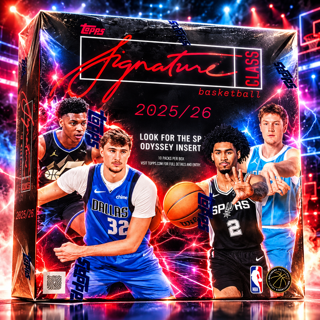 2025/26 Topps Signature Class Basketball Mega Box - Private NBA Break