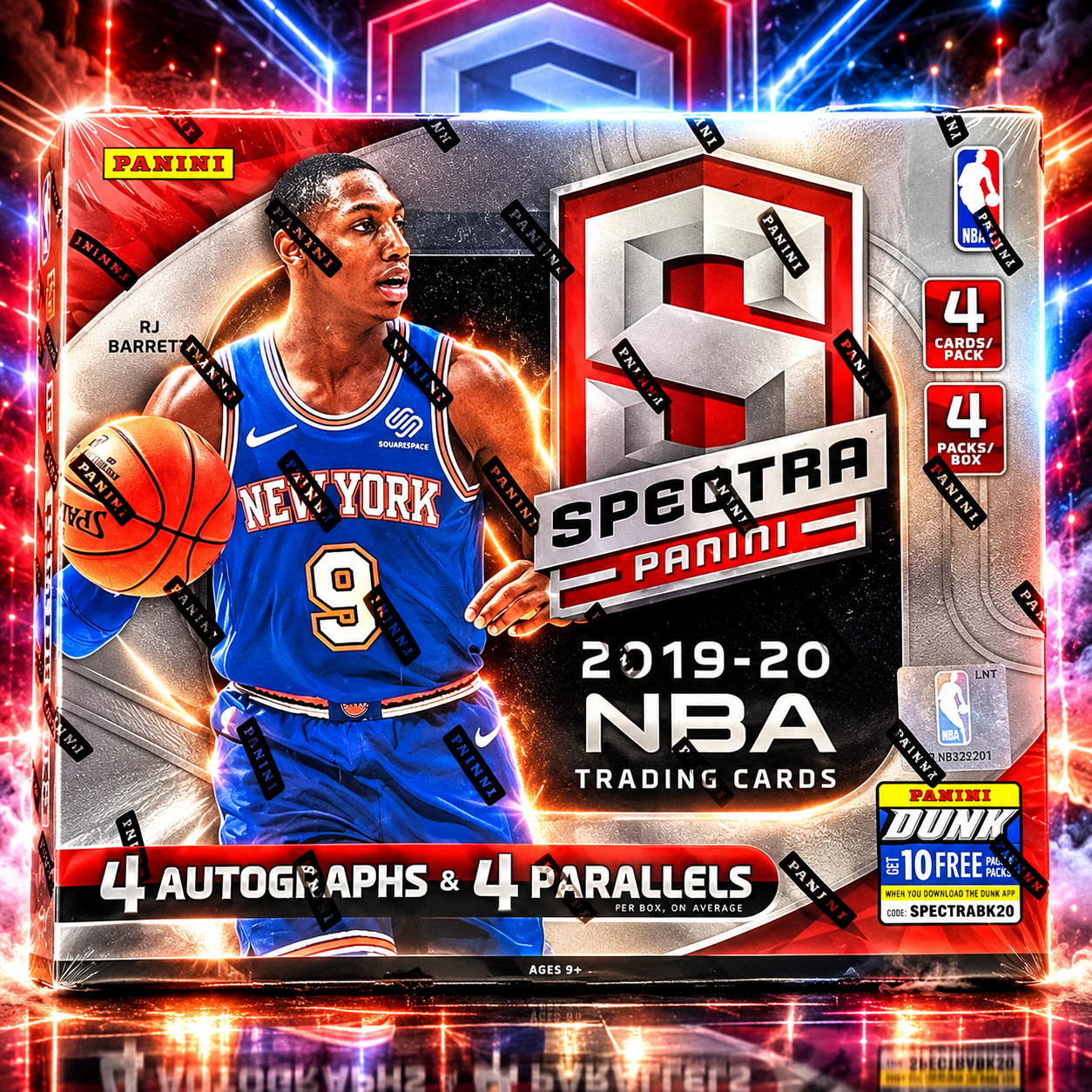 20 Panini Spectra Basketball Hobby Box - Private NBA Break