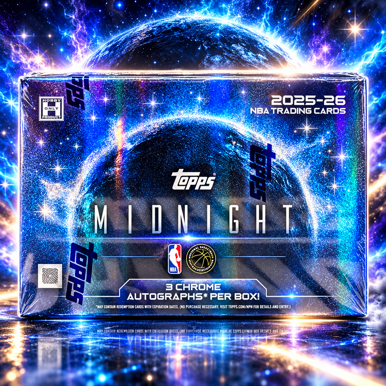 2025/26 Topps Midnight Basketball Hobby Box - Private NBA Break