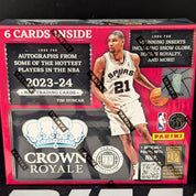 2023/24 Panini Crown Royale Basketball International Hobby Box - Private NBA Break