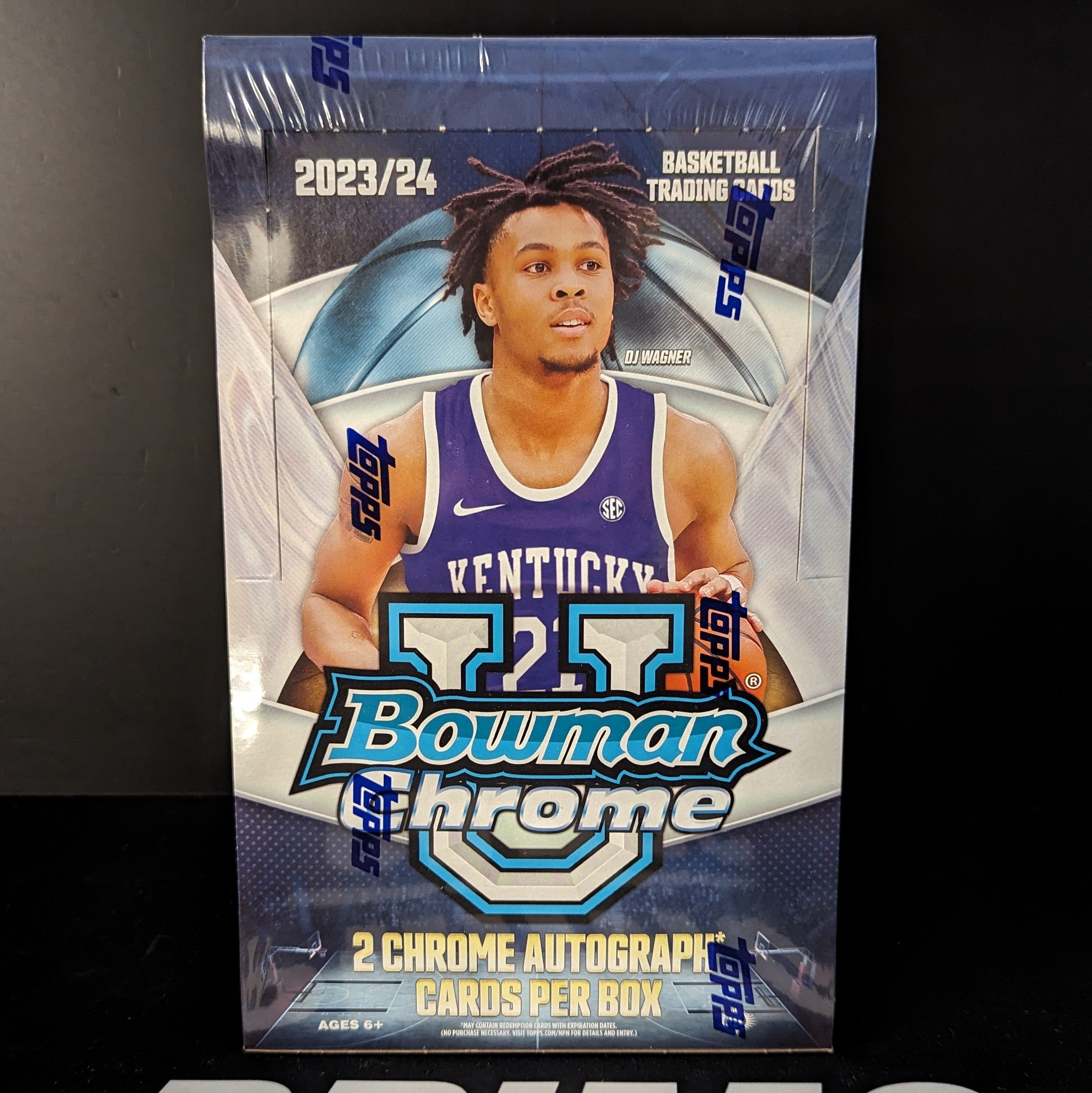 2023/24 Bowman University Chrome Basketball Hobby Box - Private NBA Br ...