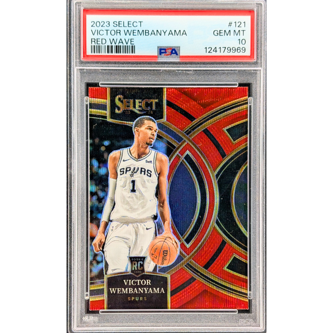 THE SLIM REAPER VS THE ALIEN!! GUARANTEED WEMBY ROOKIE PSA 10 & KD AUTOGRAPHED JERSEY!! UPPER DECK SKYBOX HOBBY BOX INBOUND!! PANINI KABOOM & DOWNTOWN HUNT!! - 30 SPOT RANDOM (6979)