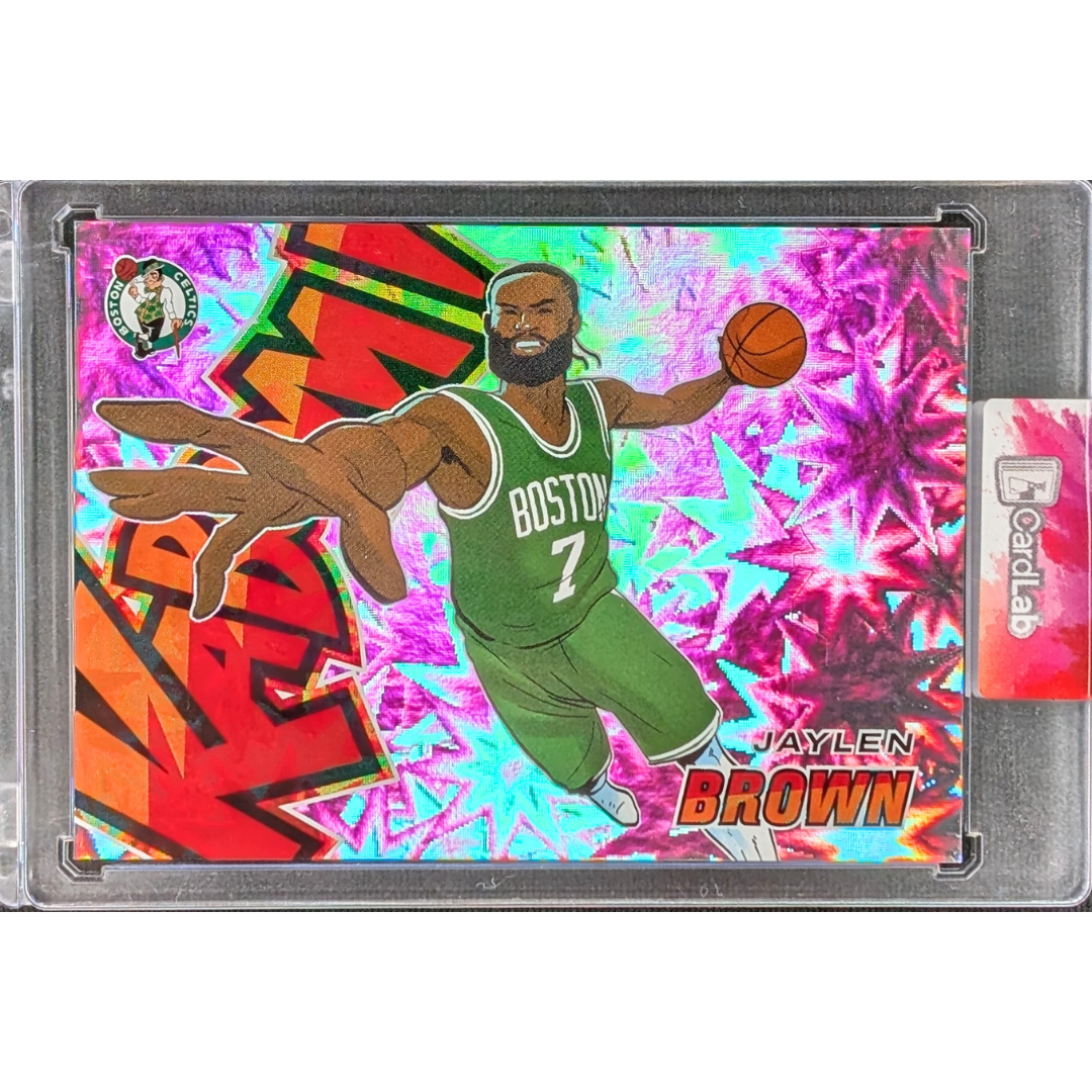 THE KABOOM BROWN TOWN!!! GUARANTEED JAYLEN BROWN HORIZONTAL KABOOM & SGA AUTOGRAPHED JERSEY!!! WEMBY ROOKIE AUTO & BLANK SLATE CHASING!!! - 30 SPOT RANDOM (6987)