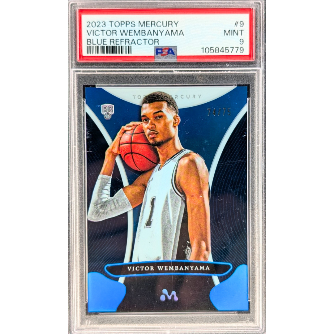 BREAKING TODAY - THE WEST COAST WEAPONS!! SHAI VS WEMBY!! GUARANTEED WEMBY ROOKIE MERCURY/75 PSA 9 & SGA AUTO JERSEY!! HUNTING FLAGG AUTOS & HUGE COLOURBLASTS!!! - 30 SPOT RANDOM (7043)