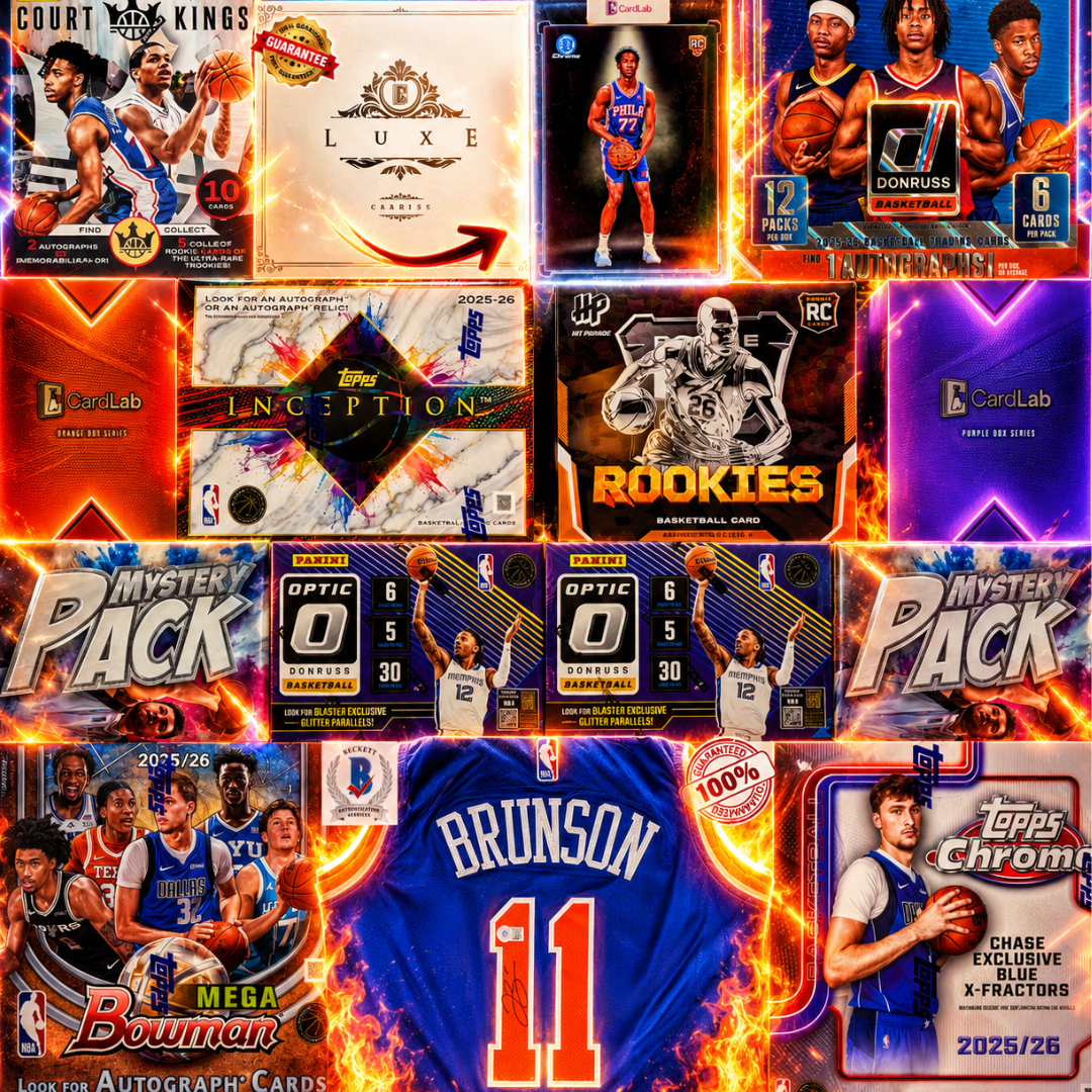 BREAKING TODAY!! THE WEDNESDAY FEAST IN THE EAST!! GUARANTEED VJ ROOKIE SSP & BRUNSON AUTOGRAPHED JERSEY!! INCEPTION GOLD INK & BLANK SLATE HUNTING!! - 30 SPOT RANDOM (7075)
