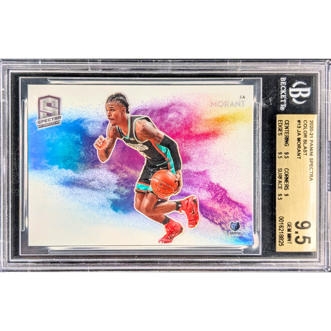 THE WEMBY WAY!! GUARANTEED WEMBY AUTOGRAPHED JERSEY & JA MORANT COLOURBLAST BGS 9.5!! HUGE CHROME BLACK FLAGG HUNT & MANGA DOWNTOWN CHASING!! - 30 SPOT RANDOM (7087)