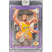 ALL GASOL, NO BRAKES!! GUARANTEED PAU GASOL TIMELESS MOMENTS AUTO AND ALLEN IVERSON SIGNED JERSEY!! CHASING FLAGG AND VJ ROOKIES FROM BRAND NEW PRODUCTS!! - 30 SPOT RANDOM (7089)