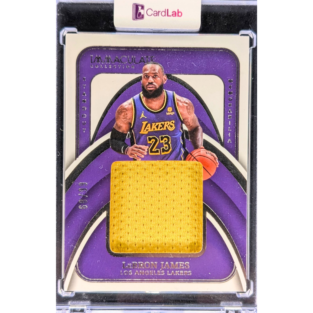 BREAK TONIGHT!!! THE KING'S COURT CLASSIC!! GUARANTEED GAME WORN LEBRON PATCH & TIM HARDAWAY AUTOGRAPHED JERSEY!! HUGE GOLD INK FLAGG & LEBRON HUNTING WITH 2019 PRIZM!! - 30 SPOT RANDOM (7124)