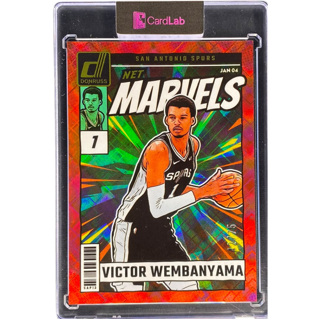 BREAKING TODAY!! THE CAPTAIN & THE CACTUS!! GUARANTEED VICTOR WEMBANYAMA NET MARVELS RED DIAMOND /75 & JALEN BRUNSON SIGNED JERSEY!! CACTUS JACK, ORIGINS & COURT KINGS HUNTING!! - 30 SPOT RANDOM (7211)