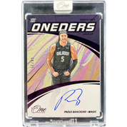 THE ONE-DERFUL REPACK REMIX!! GUARANTEED PAOLO ONE&ONE AUTO /35!! SIX HUGE HIT PARADE REPACKS, SIGNED BALL, 20-21 PRIZM AND DOWNTOWN HUNTING FROM DONRUSS!! - 30 SPOT RANDOM (6926)