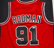 Dennis Rodman Autographed Chicago Bulls #91 Jersey