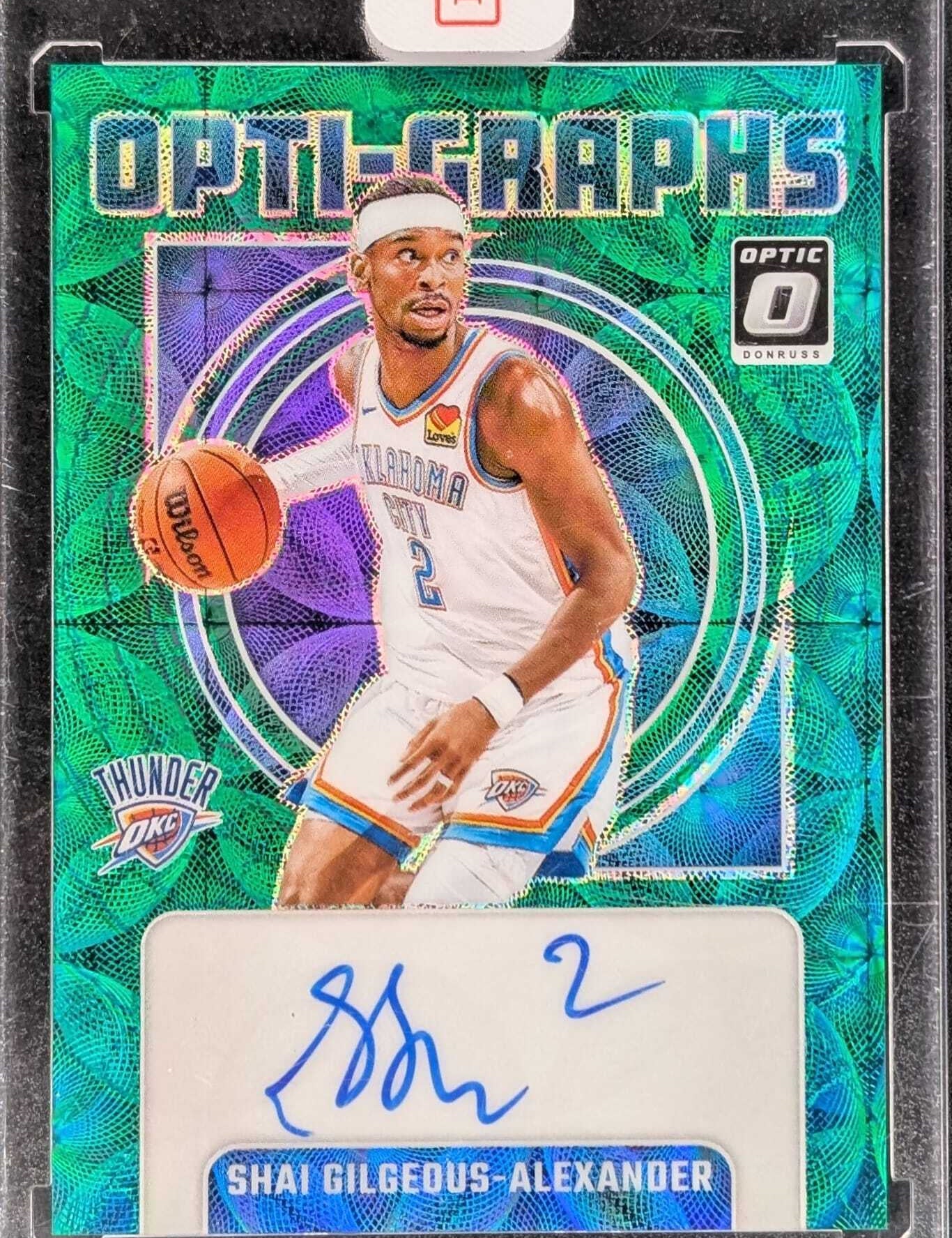 Donruss Optic - Opti-Graphs Auto Shai Gilgeous-Alexander