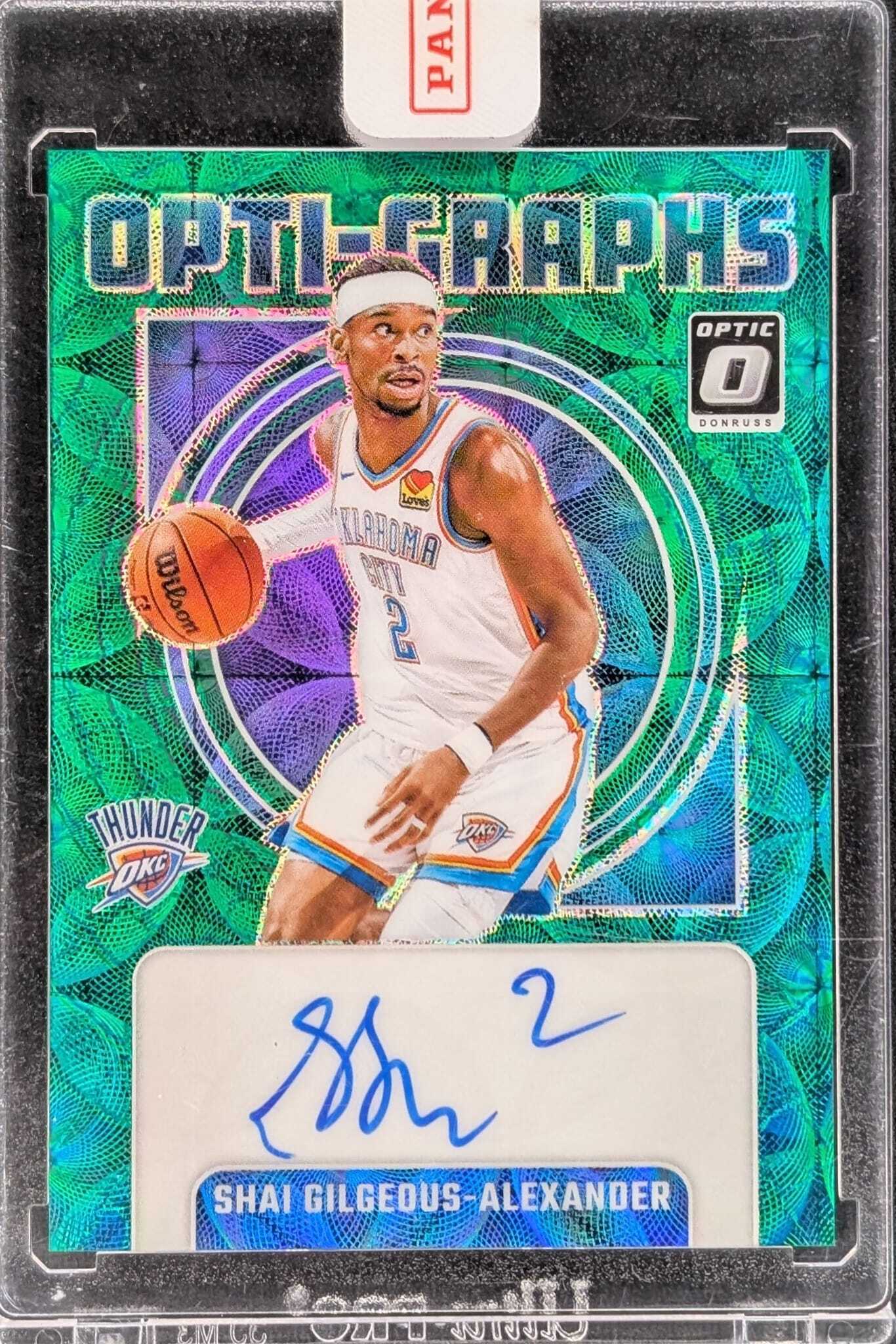 Donruss Optic - Opti-Graphs Auto Shai Gilgeous-Alexander