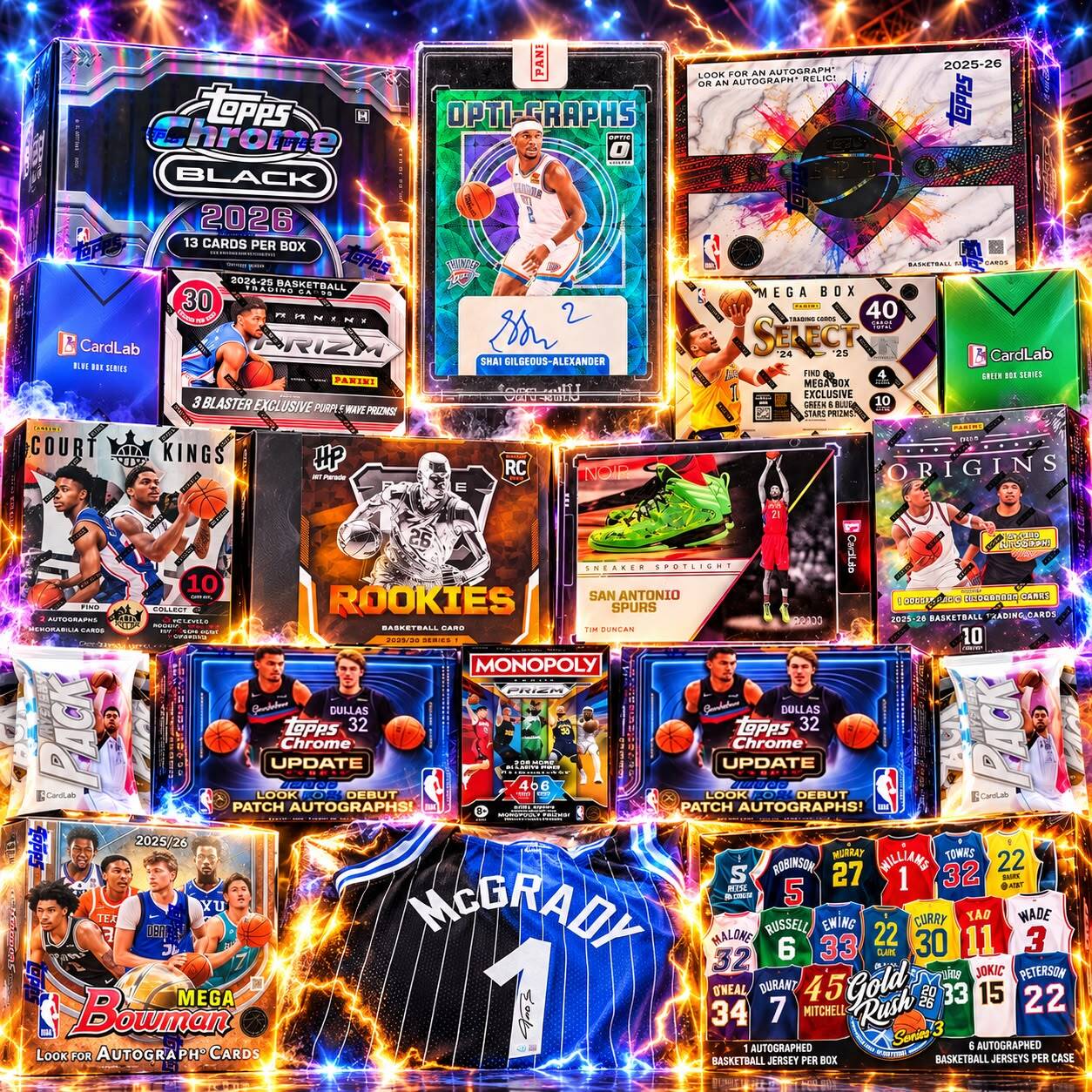 The Shai & T-Mac Show - 30 Spot Random break products