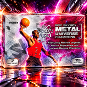 2021/22 Upper Deck Skybox Metal Universe Champions Hobby Box