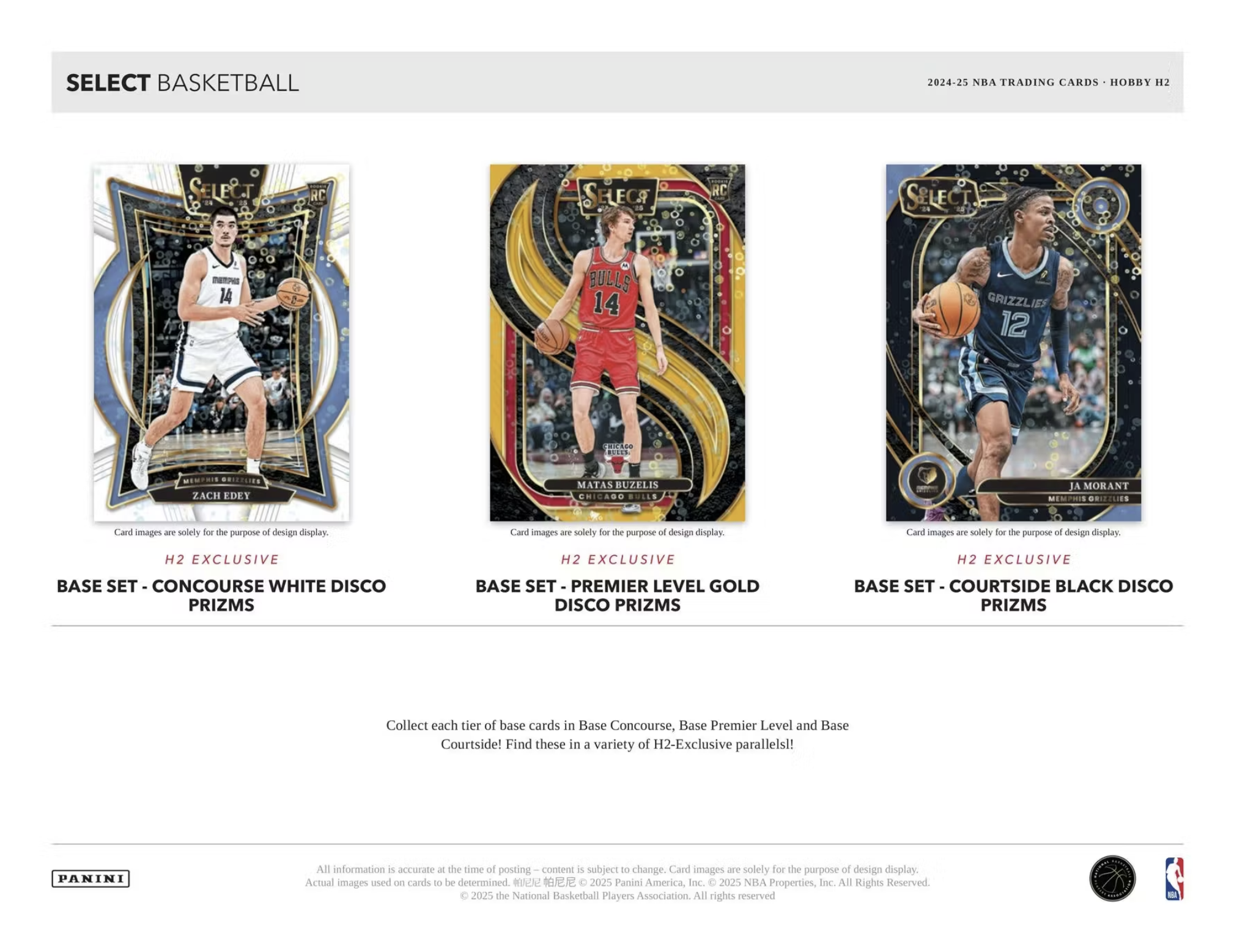 2024/25 SELECT H2!!! HUNTING DISCO PARALLELS, ROOKIE AUTOS AND COURTSIDES!!! - PICK YOUR TEAM (6050)