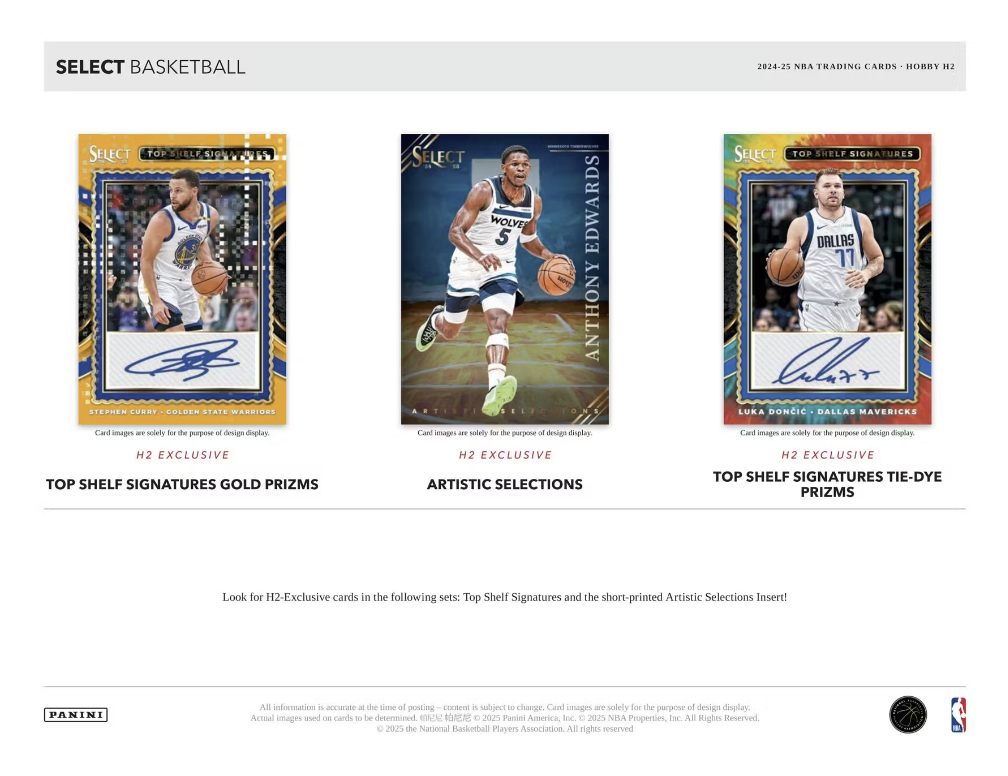 2024/25 SELECT H2!!! HUNTING DISCO PARALLELS, ROOKIE AUTOS AND COURTSIDES!!! - PICK YOUR TEAM (6050)