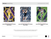 2024/25 Panini Mosaic Basketball Fast Break Hobby Box - Private NBA Break