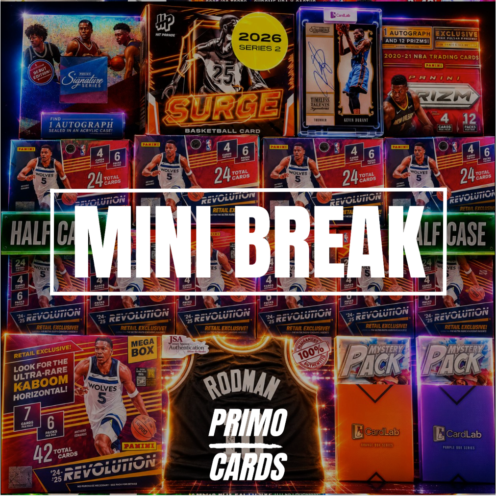 RODMAN MINI!!! THE SATURDAY RODMAN KD TRIPLE KABOOM RAMPAGE CHASE !!! GUARANTEED SPURS SIGNED RODMAN JERSEY + KD AUTO /49!!! - REVS HALF CASE AND MORE!!! 30 SPOT RANDOM (6890)