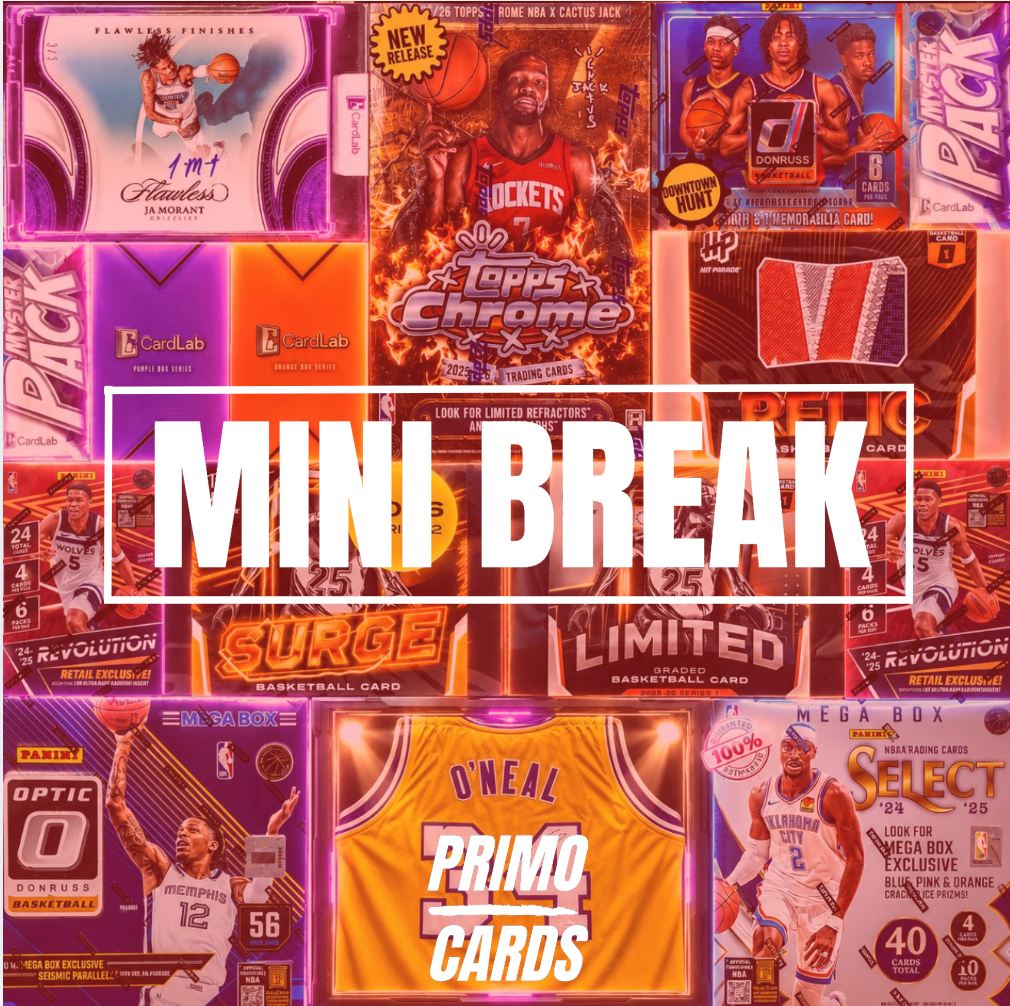 BIG DISIEL MINI!!! THE SUNDAY SUPER SHAQ BREAKING TODAY!! GUARANTEED FLAWLESS JA AUTO /3!! HUGE NEW RELEASE CACTUS JACK ROOKIE FLAGG HUNT!! DONRUSS DOWNTOWN CHASING!!! - 30 SPOT RANDOM (6892)